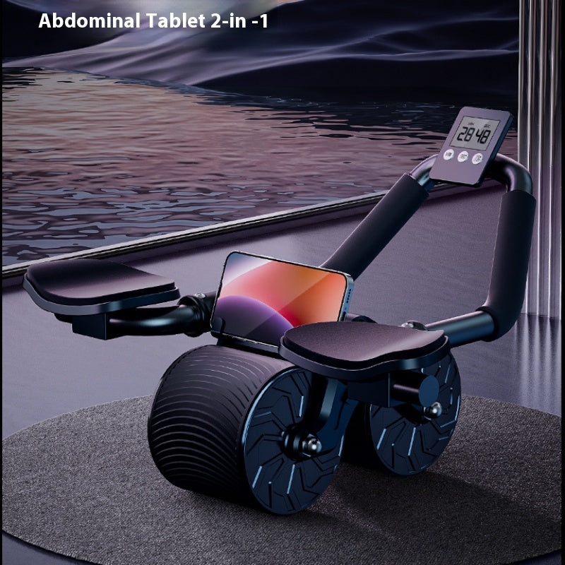 RollFit Pro – Rueda Abdominal con Rebote Automático