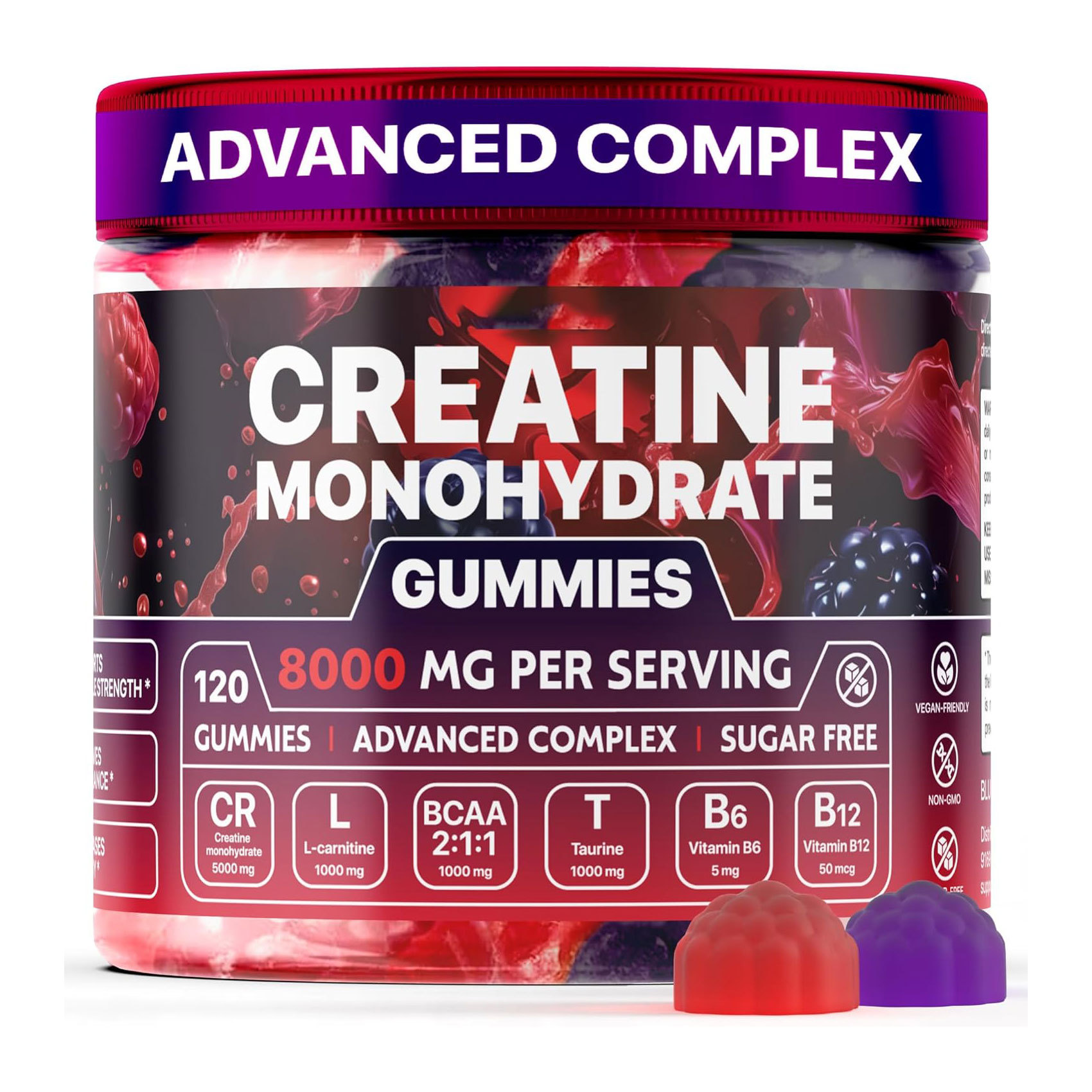 Muscle Boost Gummies – Gominolas de Creatina