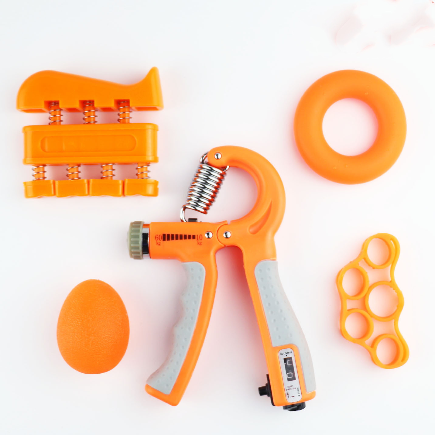 Power Grip Pro - Set Completo de Fuerza para Manos y Antebrazos