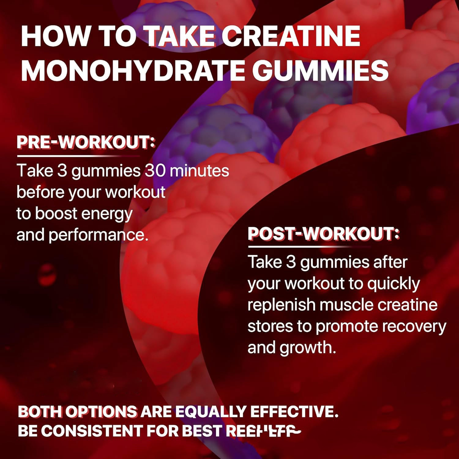 Muscle Boost Gummies – Gominolas de Creatina