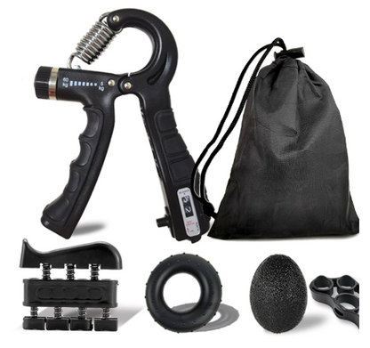 Power Grip Pro - Set Completo de Fuerza para Manos y Antebrazos